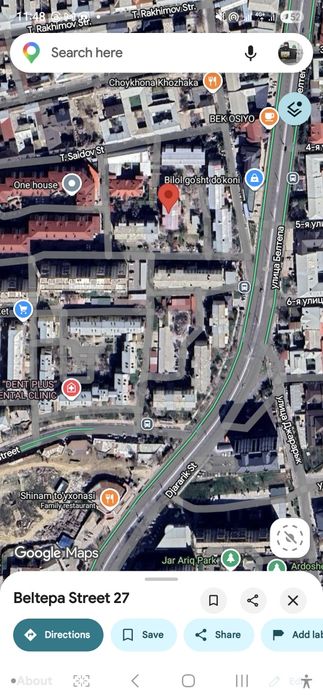 4-комнатная квартира в Белтепа, 110 м², 3 этаж