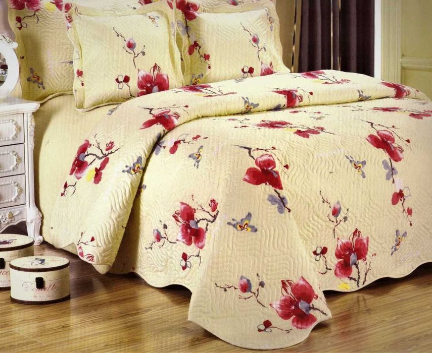 Cuvertura/garnitura de pat, set 5 piese calitate superioara