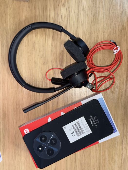 Комплект для колл-центра. Наушники+телефон