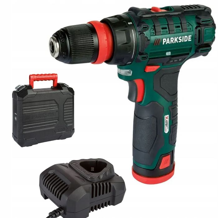 Винтоверт Parkside + 2 батерии