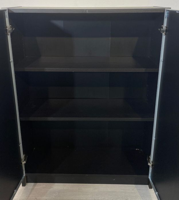 4 Buc. IKEA Billy Bibliotecă Uși Sticlă; Comodă; Dulap Birou