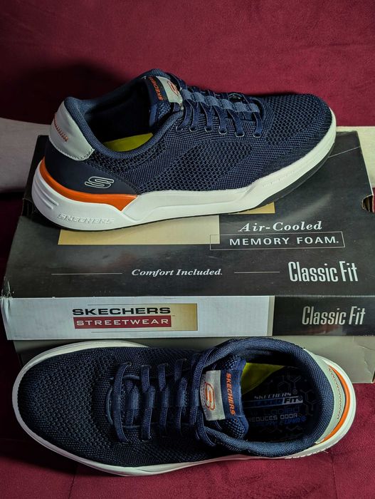 Pantofi sport SKECHERS bleumarin, CORLISS 41 (echivalent 42)