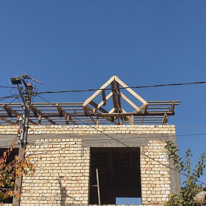 Том ёпиш хизматлари тарнов, профнастил