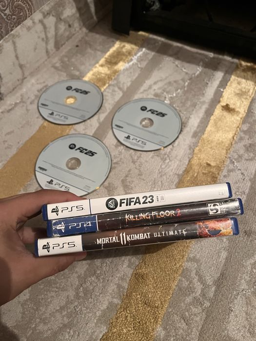 Диски для ps PS5 диски  PS4 в новом сост