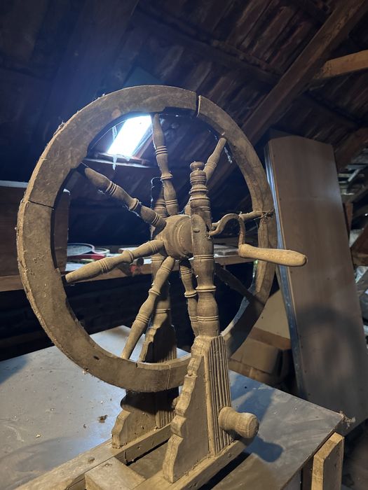 Roata de tors lana 2 bucati set