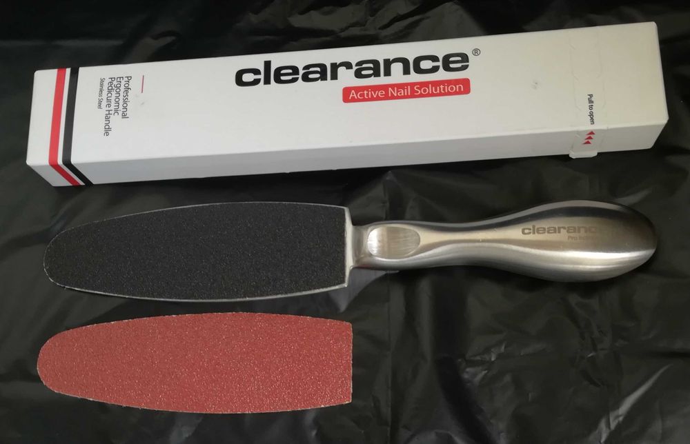 Професионална ергономична пила за педикюр