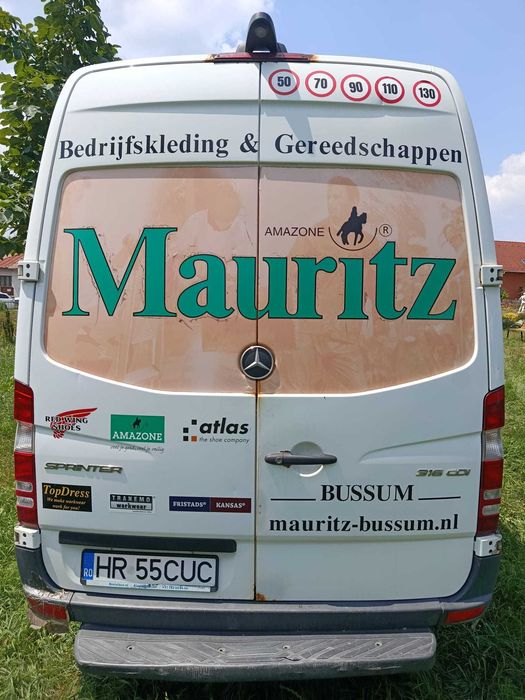 Mercedes Sprinter 316, 2013, automata, 161 CP, 4 europaleti