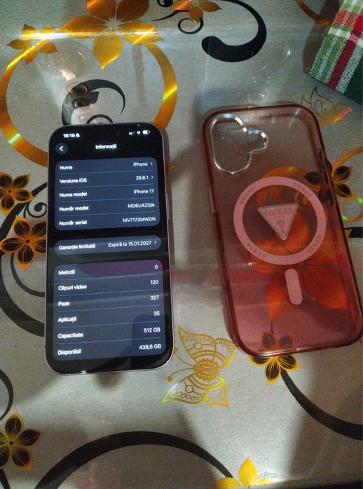 Iphone 17 aproape nou,stare impecabila