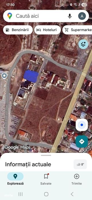 Teren intravilan de vânzare – Techirghiol, zona King Pavaj