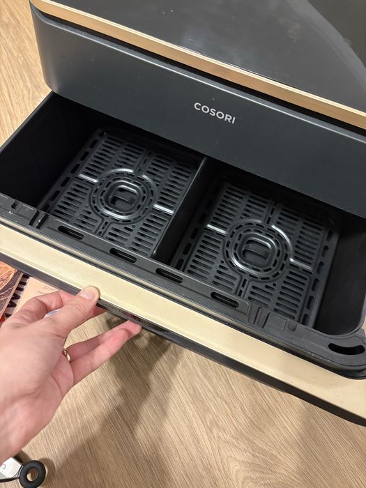 Air fryer - Friteuză cu Aer Cald Cosori Dual Blaze TwinFry, 10 litri