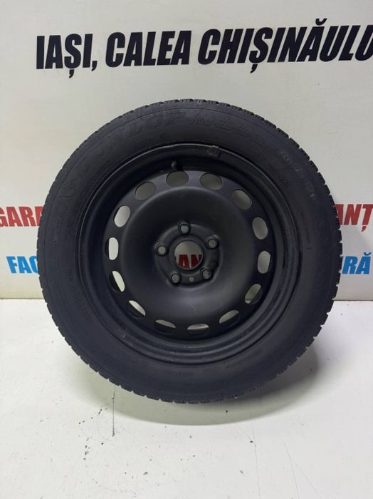 Jantă tablă roată rezervă 5x112 R16 6.5J ET50 Passat B5.5 B6 Golf