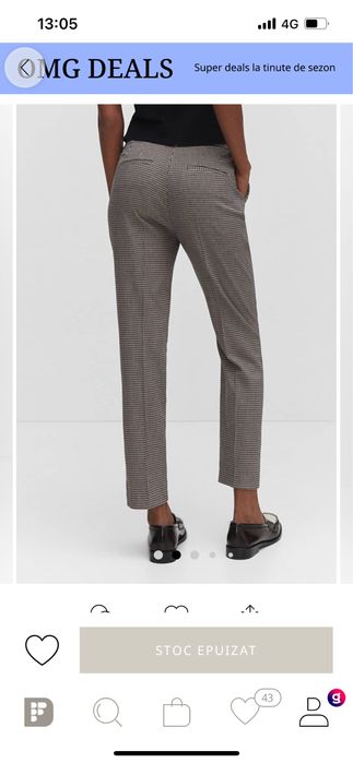 Pantaloni mango -S noi