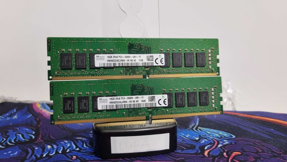 Kit memorii RAM PC 32Gb DDR4 2666Mhz(2x16Gb) Hynix Dual Channel