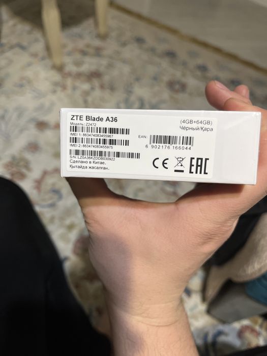 Продам смартфон ZTE Blade A36