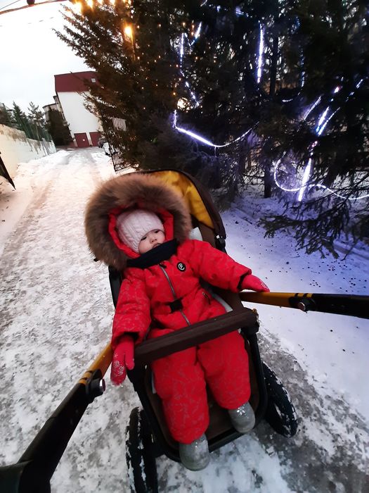 Детская коляска зима лето