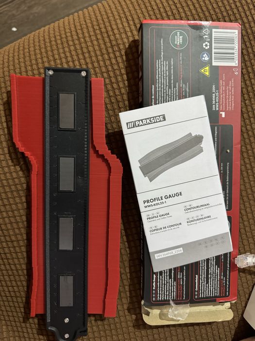 Sablon pentru contururi Parkside