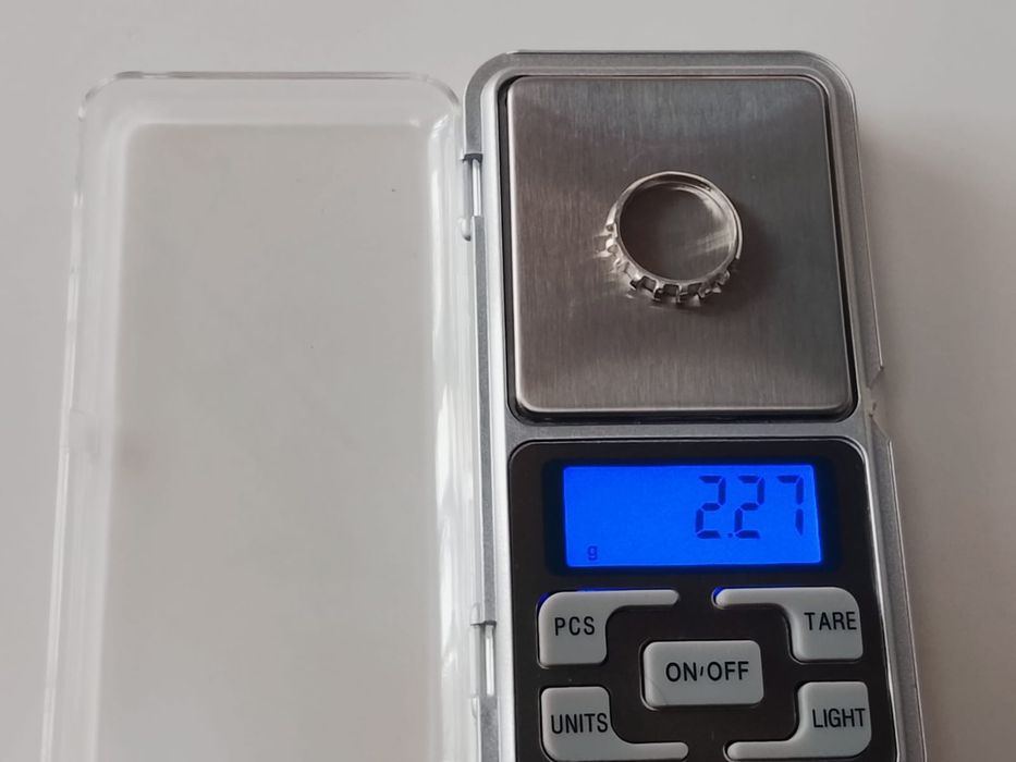 Inel vechi din argint de 925, AHS