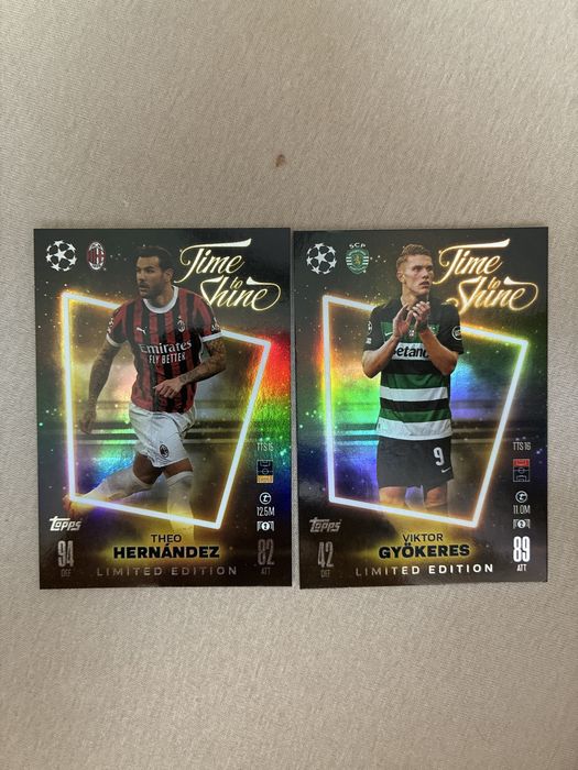 Limited edition Theo Hernandez and Viktor Gyokeres