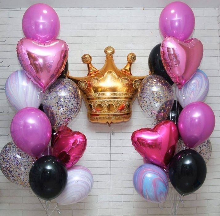 Гелиевые шарики 100%. Креативные идеи по оформлению воздушными шарами!