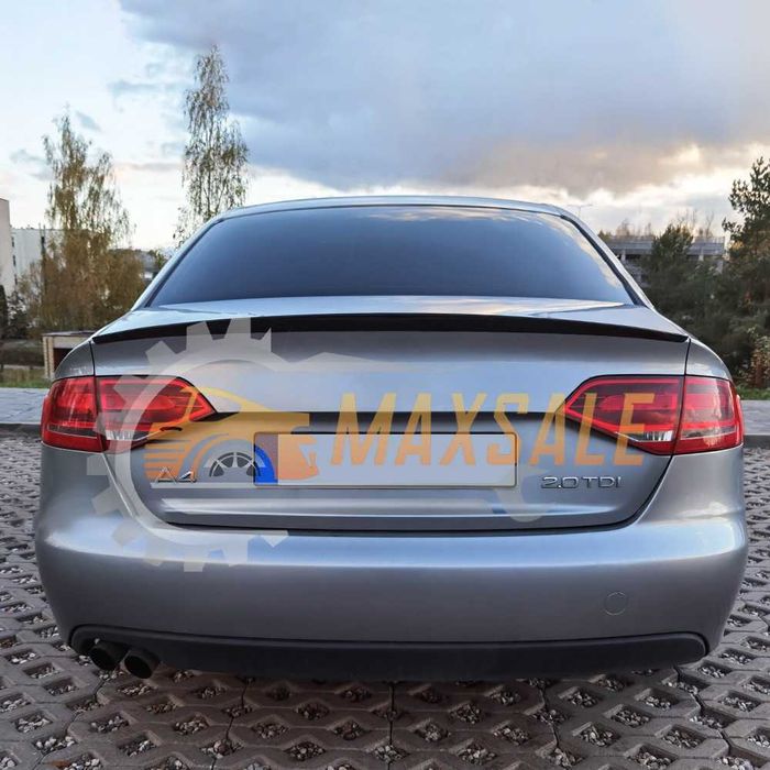 Audi A4 B8 спойлер за багажник лип за задна броня тунинг