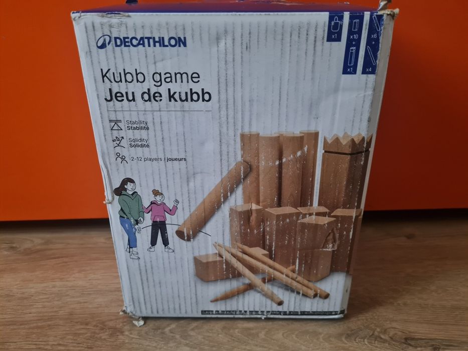 Комплект с играта Kubb