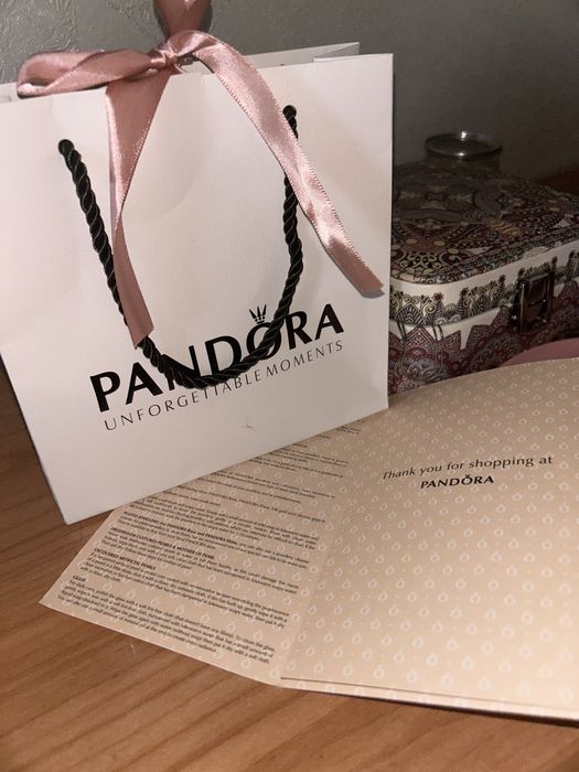 Пандора кольцо серебренное