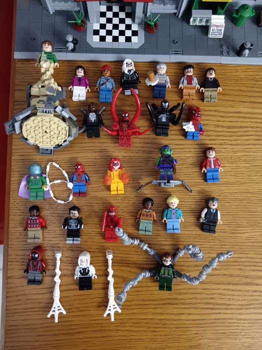 Лего марвел 4 здания