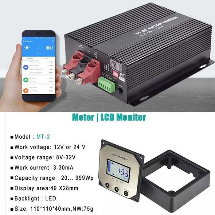 DC-DC Бустер 60А Конвертор Booster за втори Акумулатор Lifepo4 Кемпер