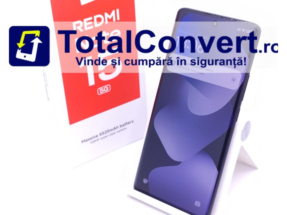 Xiaomi Redmi Note 15 5G 256GB Black 8GB, Garantie 24 luni | #D91950