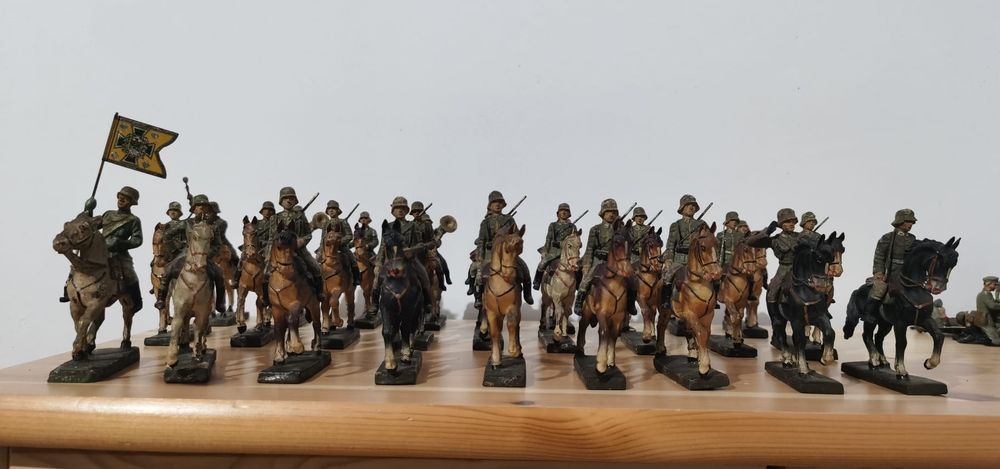 Colectie figurine vechi Lineol si Elastolin