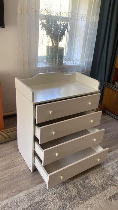 Продам детский комод на 4 ящика