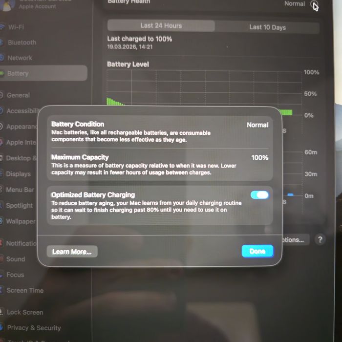 MacBook Pro 16” M3 Pro, 18GB RAM, 512GB SSD – Space Black