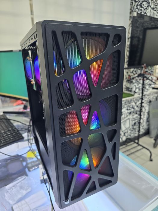 Игровой компьютер Xeon E5 2670 v2 озу 32gb ssd512gb rx580 8gb