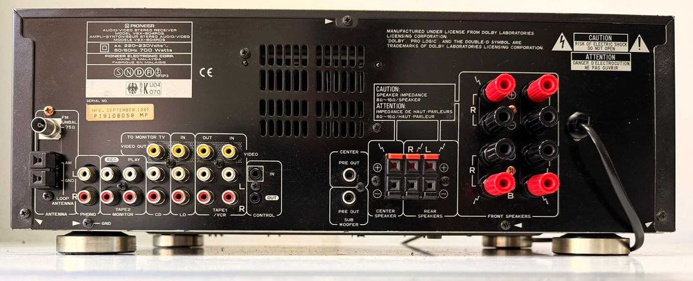 Amplificator Pioneer VSX-804RDS – Monstru de Putere 700W Amplituner