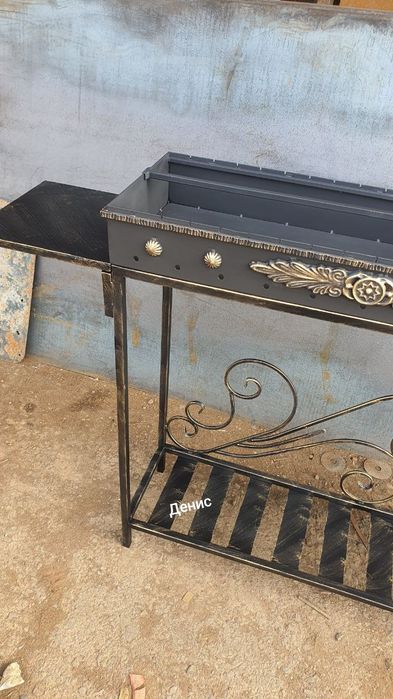 В наличии новый кованый мангал (подходит для шашлыка и барбекю)