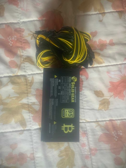 НОВО Захранване за копаене 2000 W майнинг mining GOLD 95