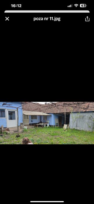 casa de vanzare cu teren la tara sat Hodisel