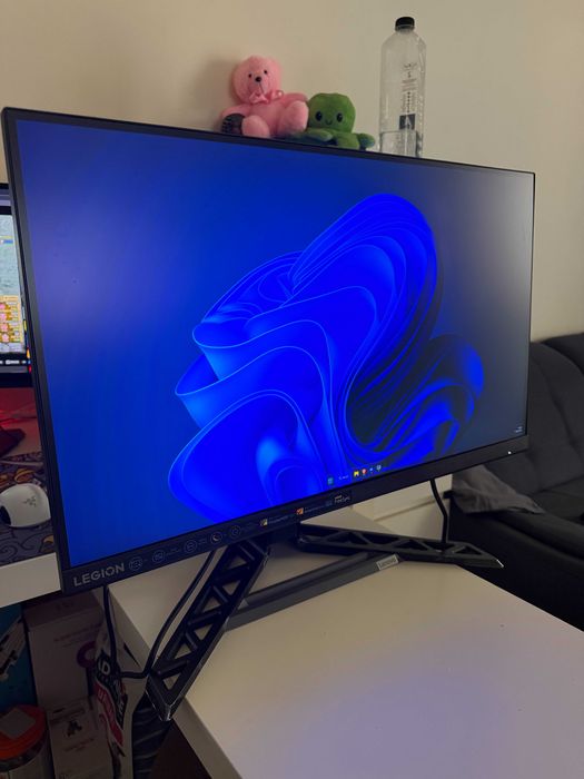 Monitor Gaming LED IPS Lenovo Legion R27qe, 27", QHD (2560x1440), 180Hz, 0.5ms + cadou suport 2 monitoare