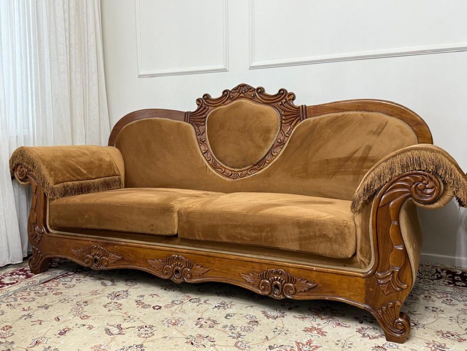 Диван, тройка, барокко, мебель