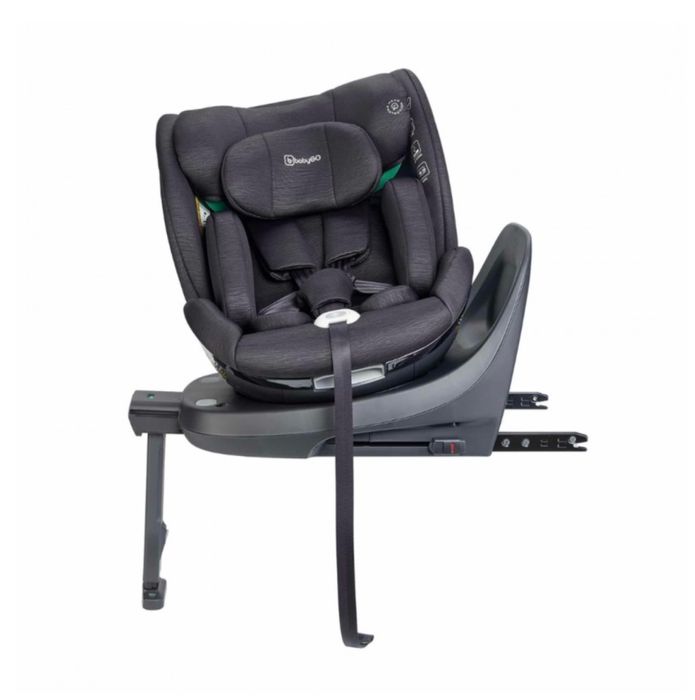 Scaun auto BabyGo Prime 360 rotativ , Isofix , 0-4 ani