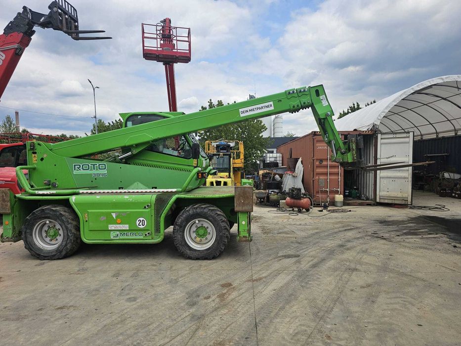 Incarcator telescopic Merlo Roto RT 38(Manitou rotativ)