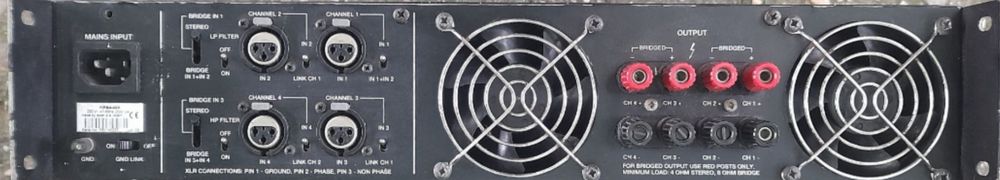 Amplificator Putere ECLER MPA 4x400 W SPANIA