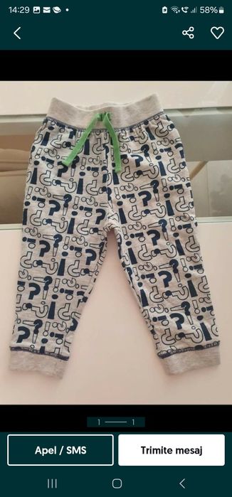 Lichidare stoc pantaloni copii