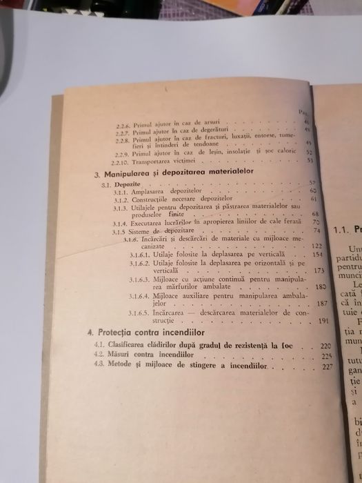 Lucrări de încărcare, descărcare și manipulare a materialelor