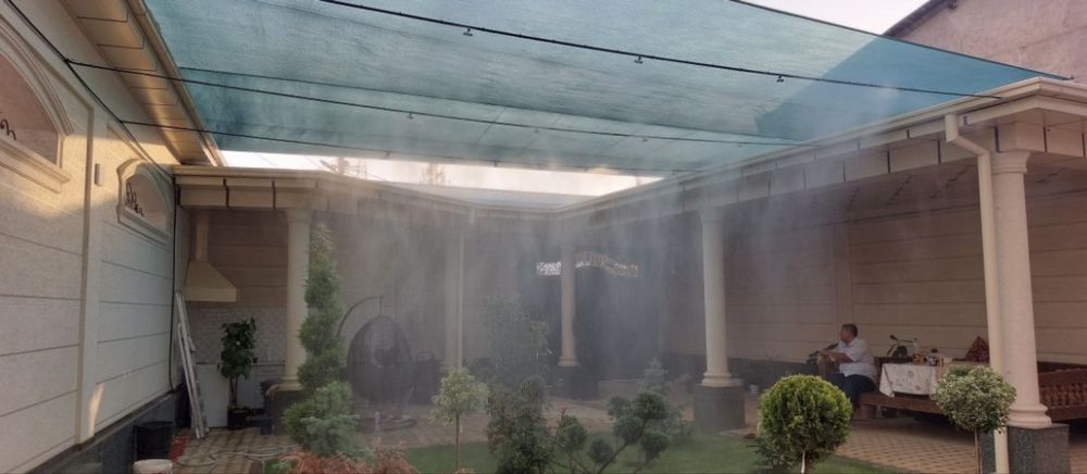 Микроклимат установка + сетка солнце защитная