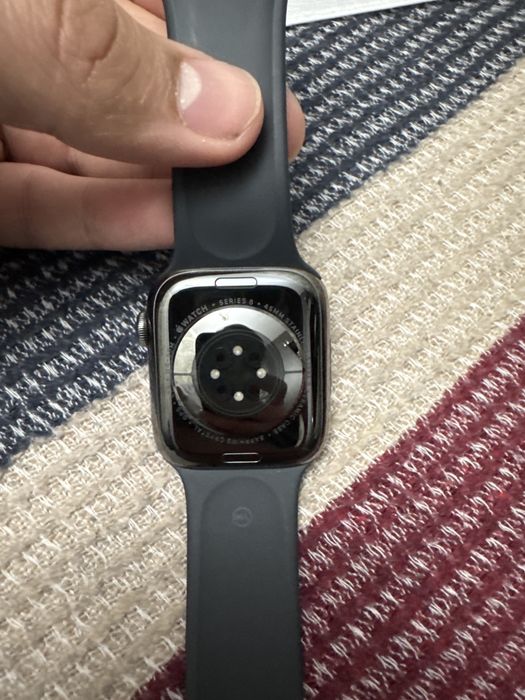 Iwatch 8 45 mm Stainless Steel & Ceramic Case GPS