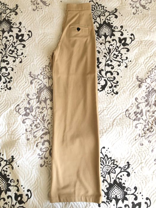 Pantaloni evazați bej, mărimea 32