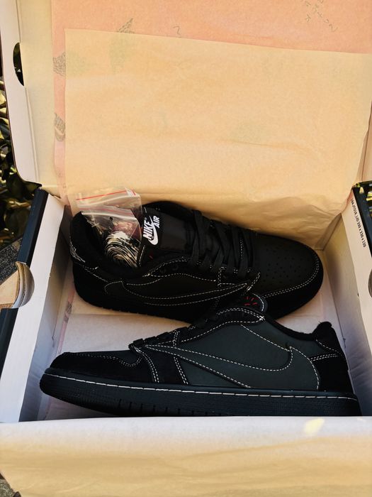 Jordan 1 Retro Low OG SP Travis Scott Black Phantom