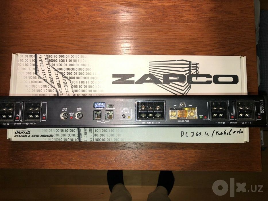 Процессорный усилитель High End класса Zapco Referece DC 360.4