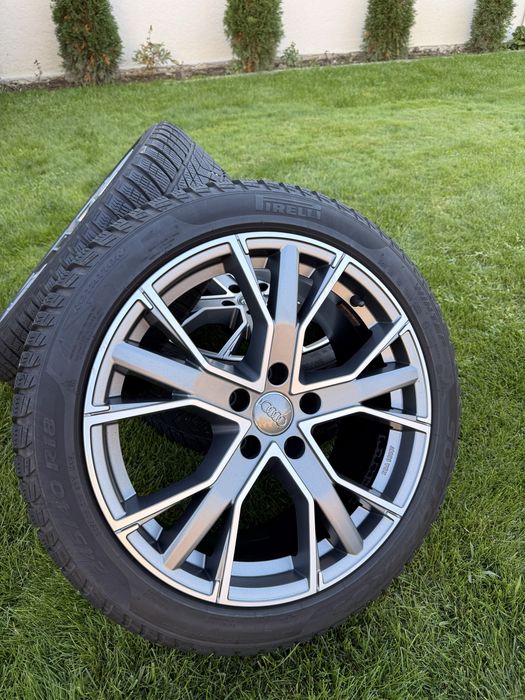 Set roti iarna - jante  cu anvelope 245 40 R18  Audi A5 8jx18 ET25 CB 66.5
